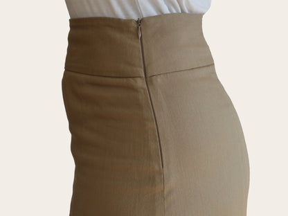 Taupe Maxi Skirt | Wittenfelt